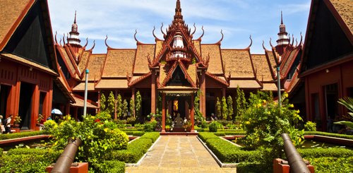 Nationalmuseum Phnom Penh Kambodscha