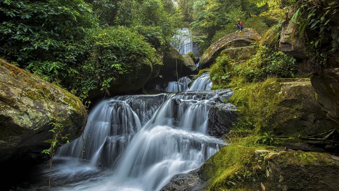 Nordlaos Luxury Namkat Yorla Pa Wasserfall