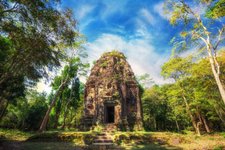 Sambor Prei Kuk ehemalige Hauptstadt Chenla in Kampong Thom Kambodscha