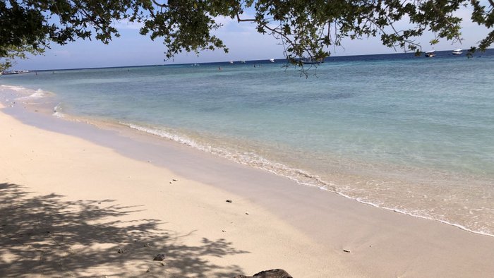 Strand am Turtle Point Gili Trawangan