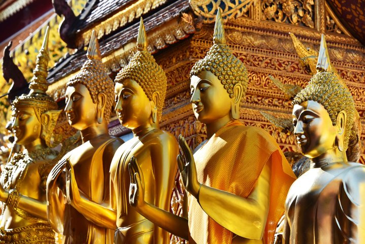 Wat Phra That Doi Suthep - buddhistischer Tempel in der Proving Chiang Mai