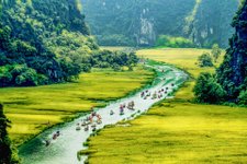 Ninh Binh "Trockene Halongbucht" Vietnam