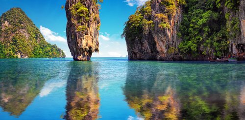 Phuket Thailand Phang Nga Bucht Ao Phang Nga Nationalpark