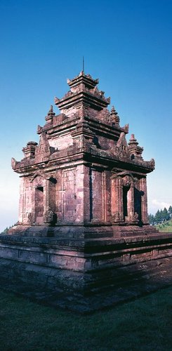 Tempel am Dieng Plateau Java