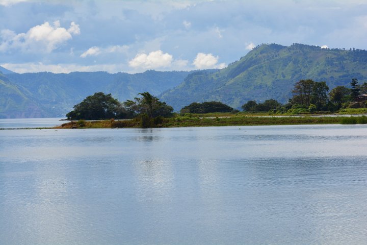 Ausblick über den Tobasee Nordsumatra