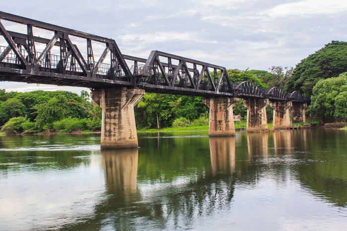 Bruecke am River Kwai Kanchanburi