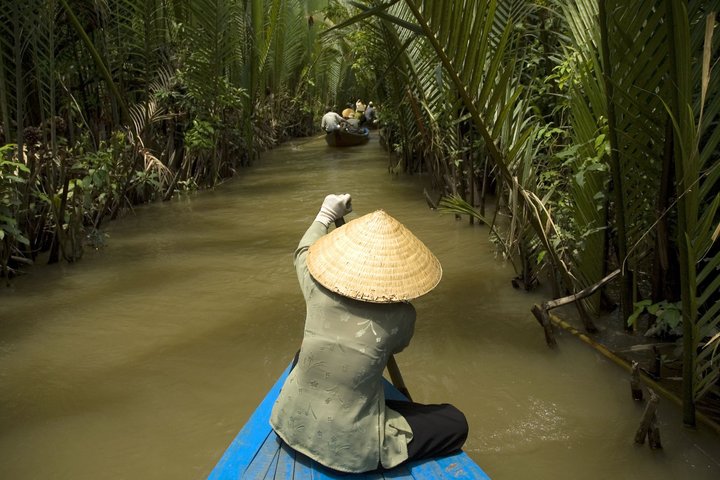  Bootsfahrt Mekong Fluss Vietnam