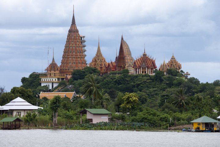 Wat Tham Sua Kanchanaburi Thailand 