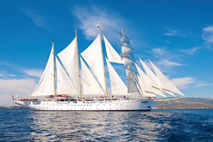 Star Clipper unter Segeln