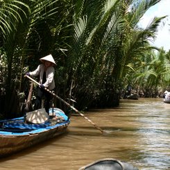 Sampan Tour im Mekongdelta auf Ihrer Vietnamreise