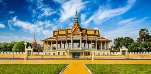 Koenigspalast Phnom Penh Kambodscha