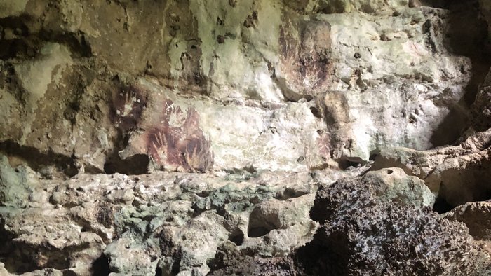 Leang Leang Sulawesi Höhlenmalerei