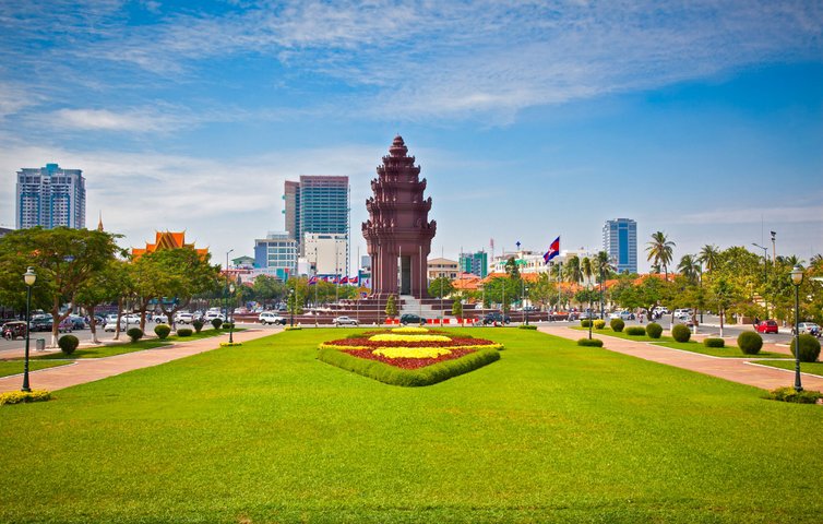 Unabhängigkeitsmonument Vimean Ekareach Phnom Penh