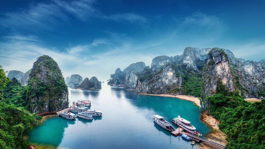 Halong Bucht Vietnam