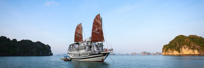 V Spirit Classic Kreuzfahrt in der Halongbucht Vietnam Indochina