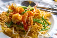 Pad Thai - berühmtestes Thaigericht mit Reisnudeln