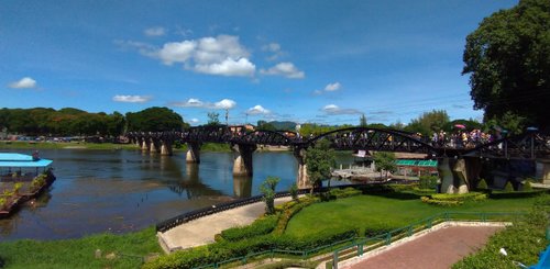 Kanchanaburi Bruecke am River Kwai