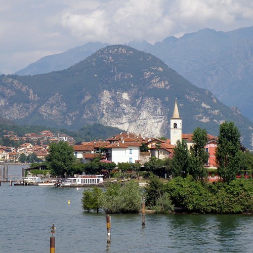 Isola Pescatori im Lago Maggiore