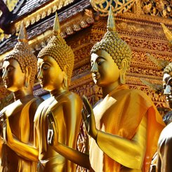 Wat Phra That Doi Suthep - buddhistischer Tempel in der Proving Chiang Mai